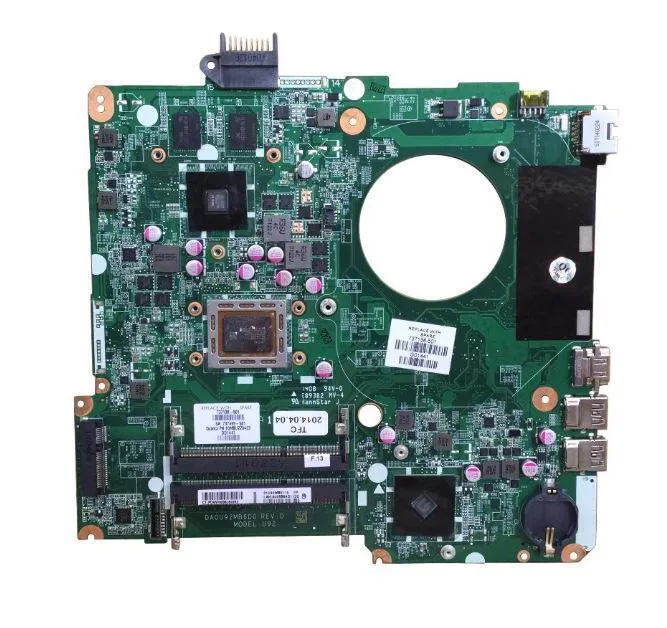 734824-501 - HP System Board (Motherboard) 8670M/2G with AMD A10-5745M 2.10Ghz CPU for TouchSmart 15-N