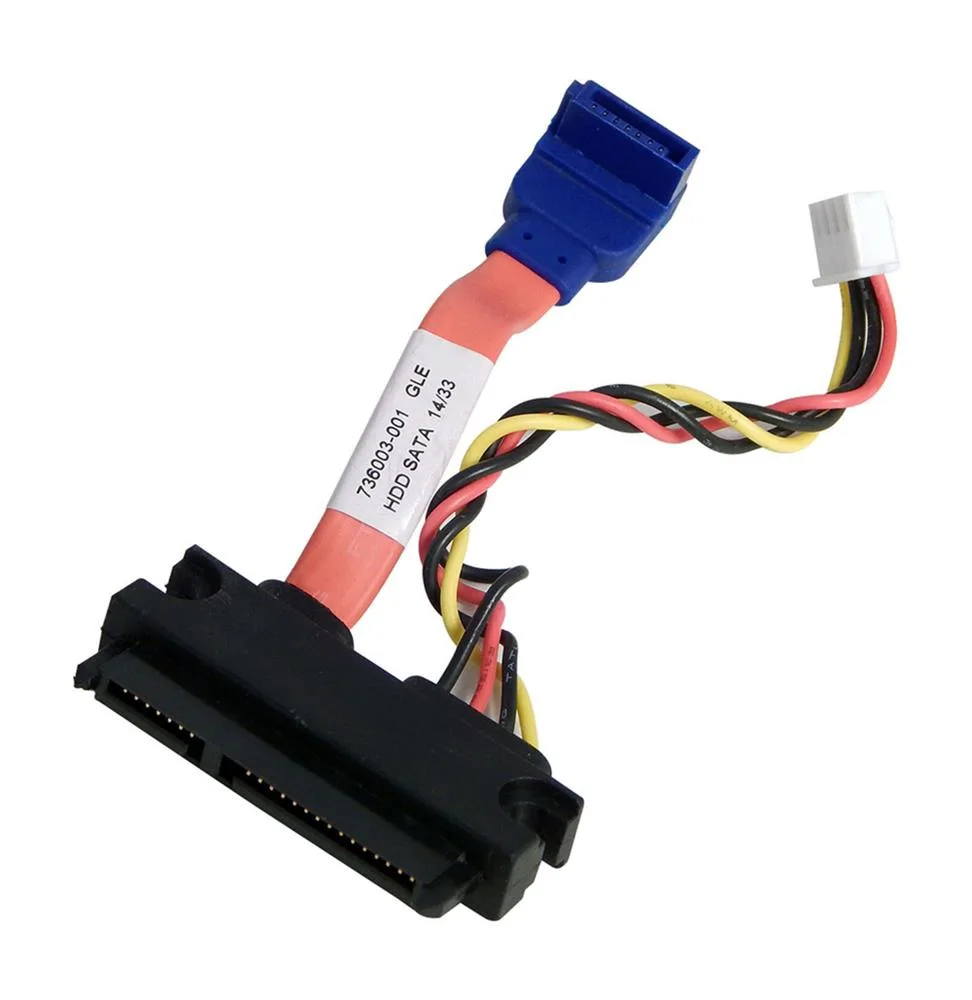 736003-001 - HP 85MM-Pwr 50MM HDD SATA Cable for 19 / 20 All-in-One Desktop