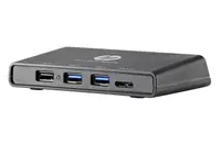 747165-001 - HP 3001pr Usb3 Port Replicator for Elitebook 725 G2 Laptop Pc