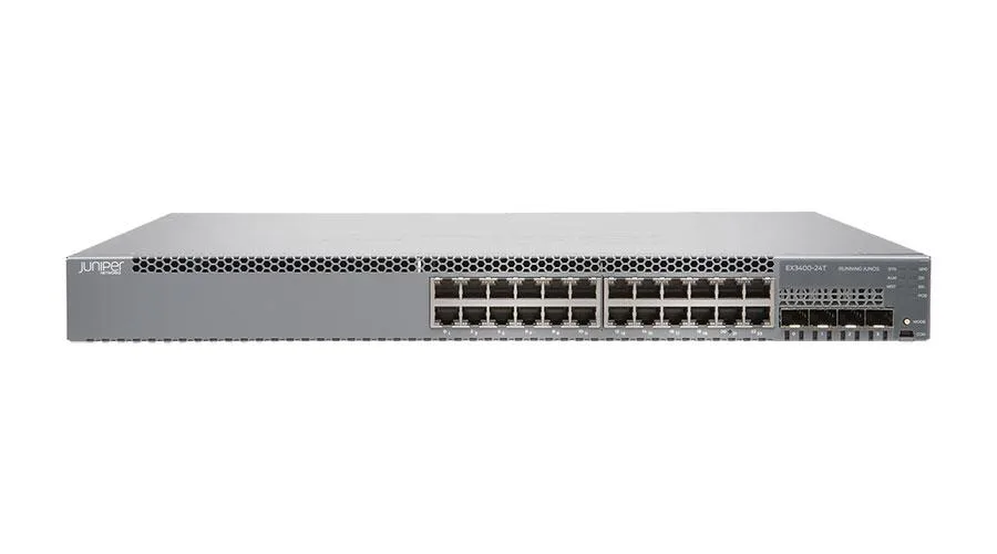 Juniper 750-026468 24 x Ports 10/100/1000Base-T 4 x SFP Ports Layer 3 Managed 1U Rack-mountable Gigabit Ethernet Network Switch