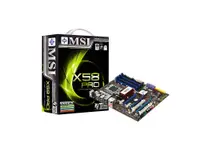 7522-050 - MSI X58 Pro Desktop Board Intel X58 Hyper-Threading Technology Socket B 6.4GT/s 24GB DDR3 SDRAM DDR3-1333/PC3-10600, DDR3-1066/PC3-8500, DDR3-800/PC3-6400 CrossFire ATX
