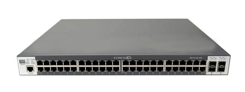 Dell 759-00023-00 Force 10 S50 48 x Ports 10/100/1000Base-T 4 x SFP Ports Layer 3 Managed Gigabit Ethernet Network Switch
