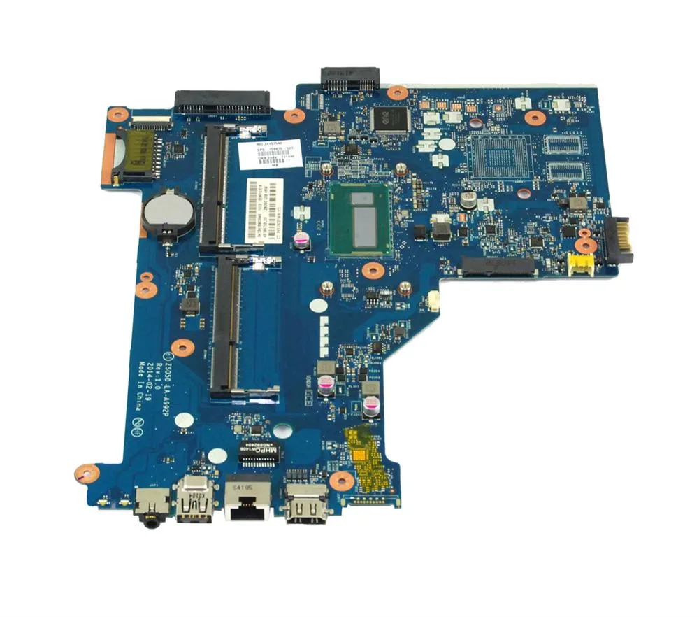 759875-501 - HP System Board for 15-R Laptop with Intel I3-4010u 1.7GHz Cpu