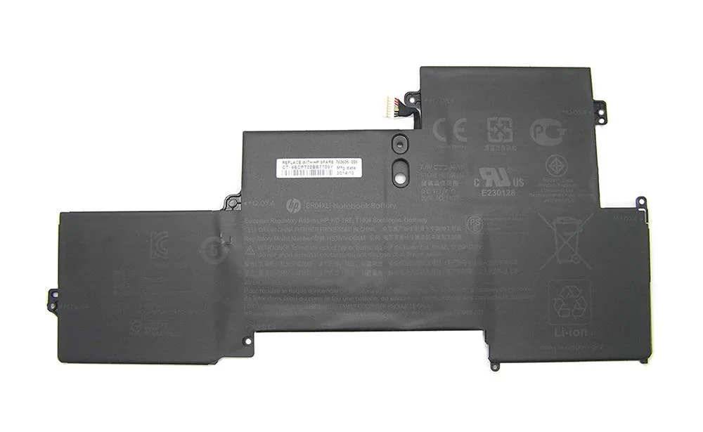 760605-005 - HP 4-Cell 36Wh 2.4Ah Li-Ion Battery for EliteBook Folio 1020 G1