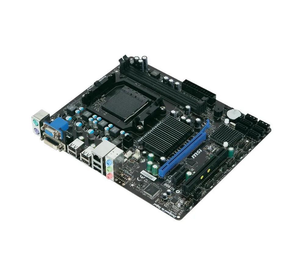760GM-P23FX-A1 - MSI Socket AM3+ AMD 760G + SB710 Chipset Support DDR3 2x DIMM 6x SATA 3.0Gb/s Micro-ATX Motherboard