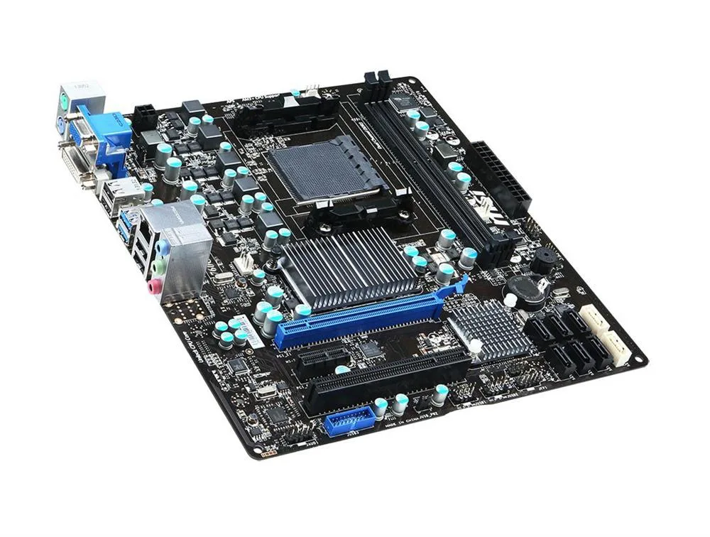 760GMAP34FX - MSI Socket AM3 AMD 760G + SB710 Chipset Support DDR3 2x DIMM 2x SATA 6.0Gb/s Micro-ATX Motherboard