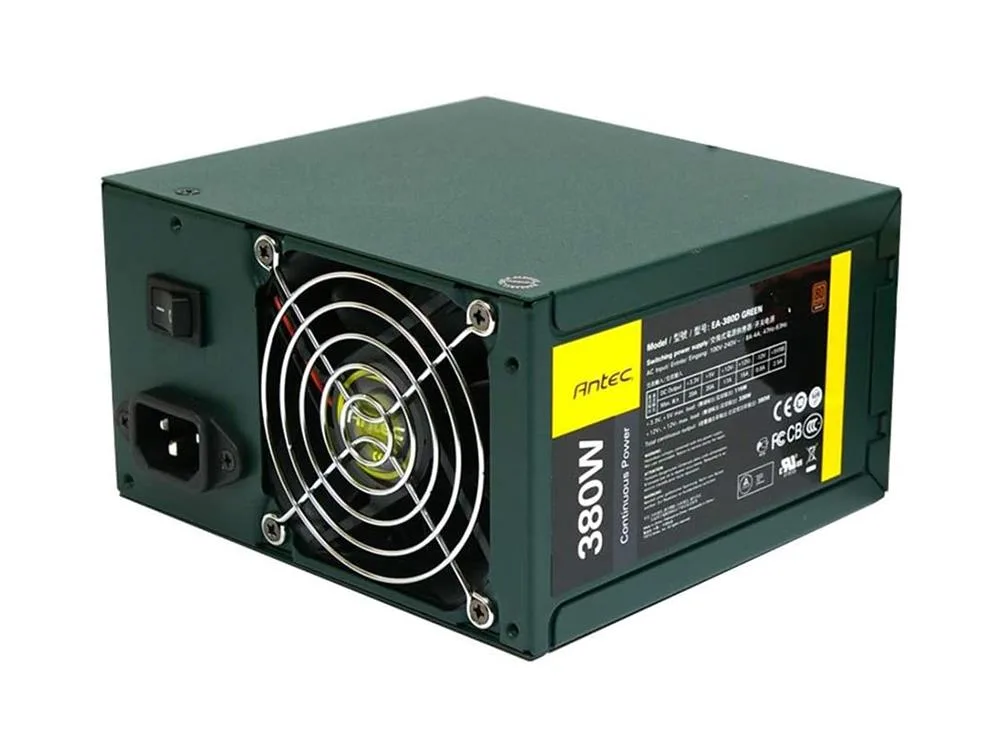 761345-07381-3 - Antec TruePower True380PGB 380-Watts ATX 12V Ball Bearing Dual Fans Internal Power Supply
