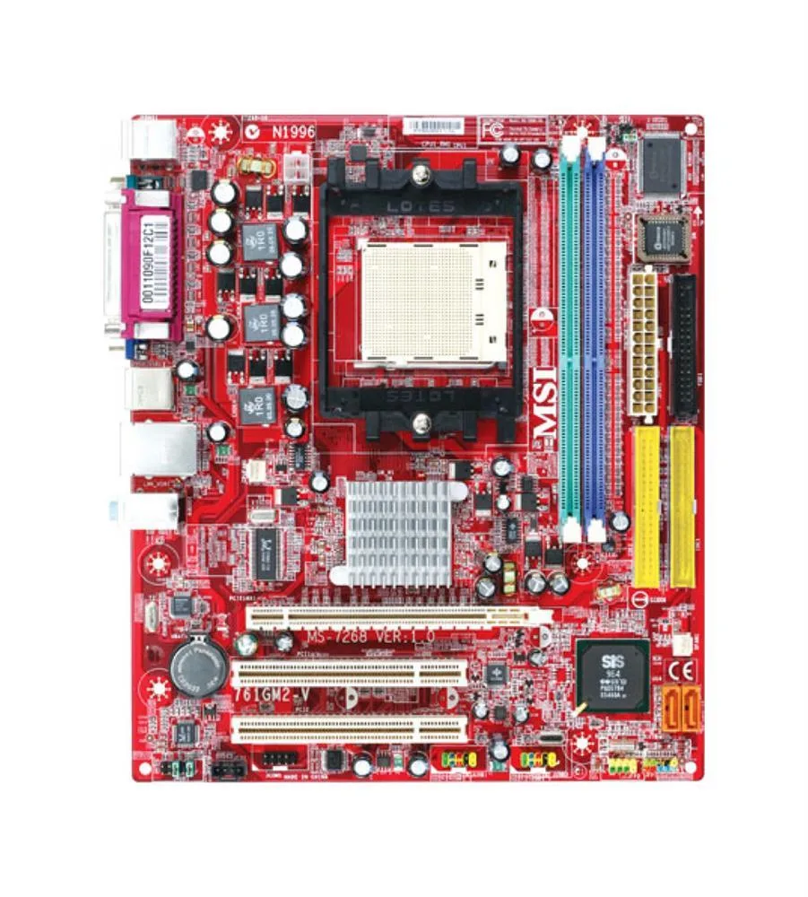 761GM2-V - MSI Desktop Board Athlon 64, Athlon 64 FX, Athlon 64 X2 Dual-Core SiS 761GX Socket 939 2GB 400 MHz, 333 MHz, 266 MHz ┬╡ATX