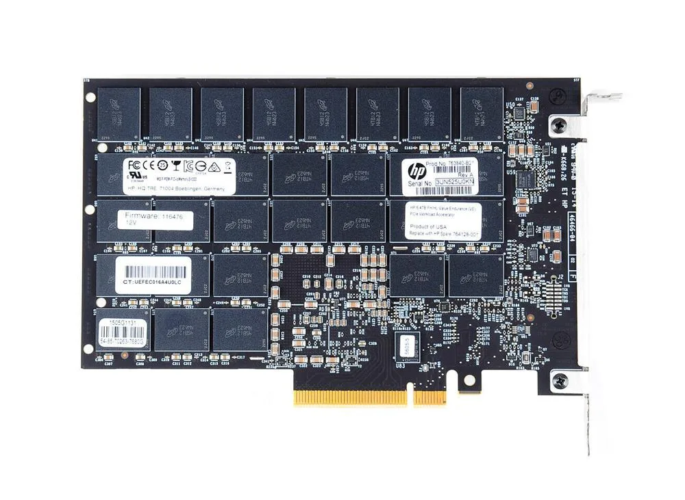 763840-B21 - HP 6.4TB PCI-E 2.0 X8 Value Endurance Workload Accelerator