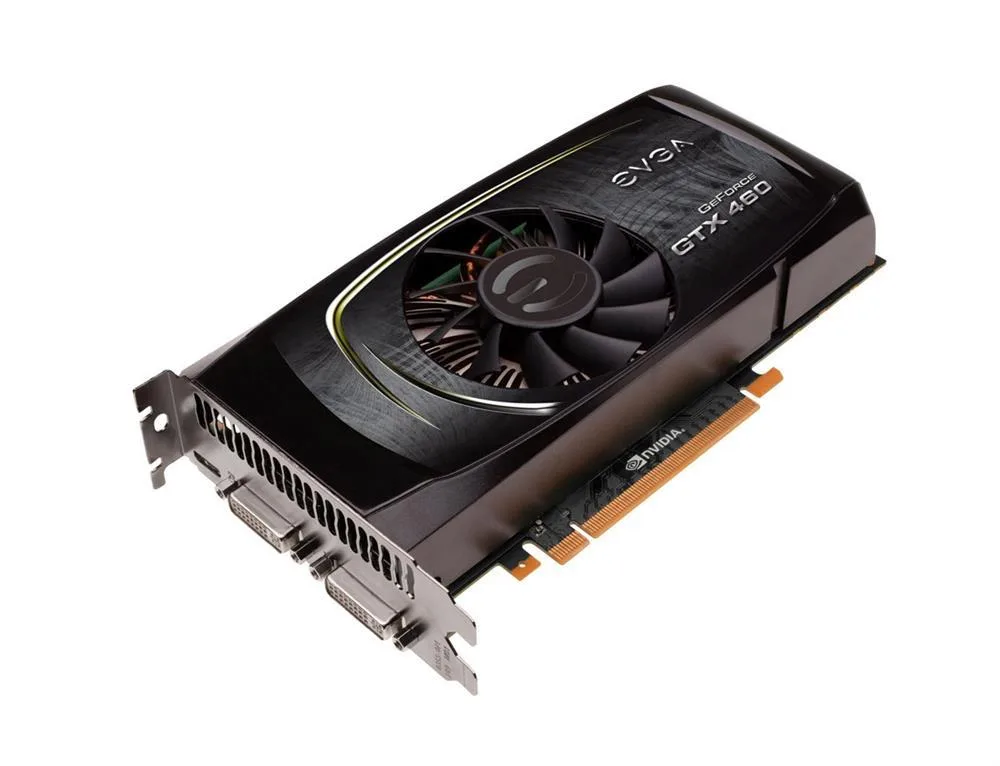 768-P3-1362-B1 - EVGA GeForce GTX 460 SuperClocked 768MB 192-Bit GDDR5 PCI Express 2.0 x16 Dual DVI/ Mini-HDMI Video Graphics Card