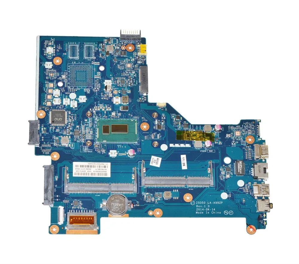 775395-001 - HP System Board for 15-R Laptop with Intel I3-4005u 1.7GHz Cpu