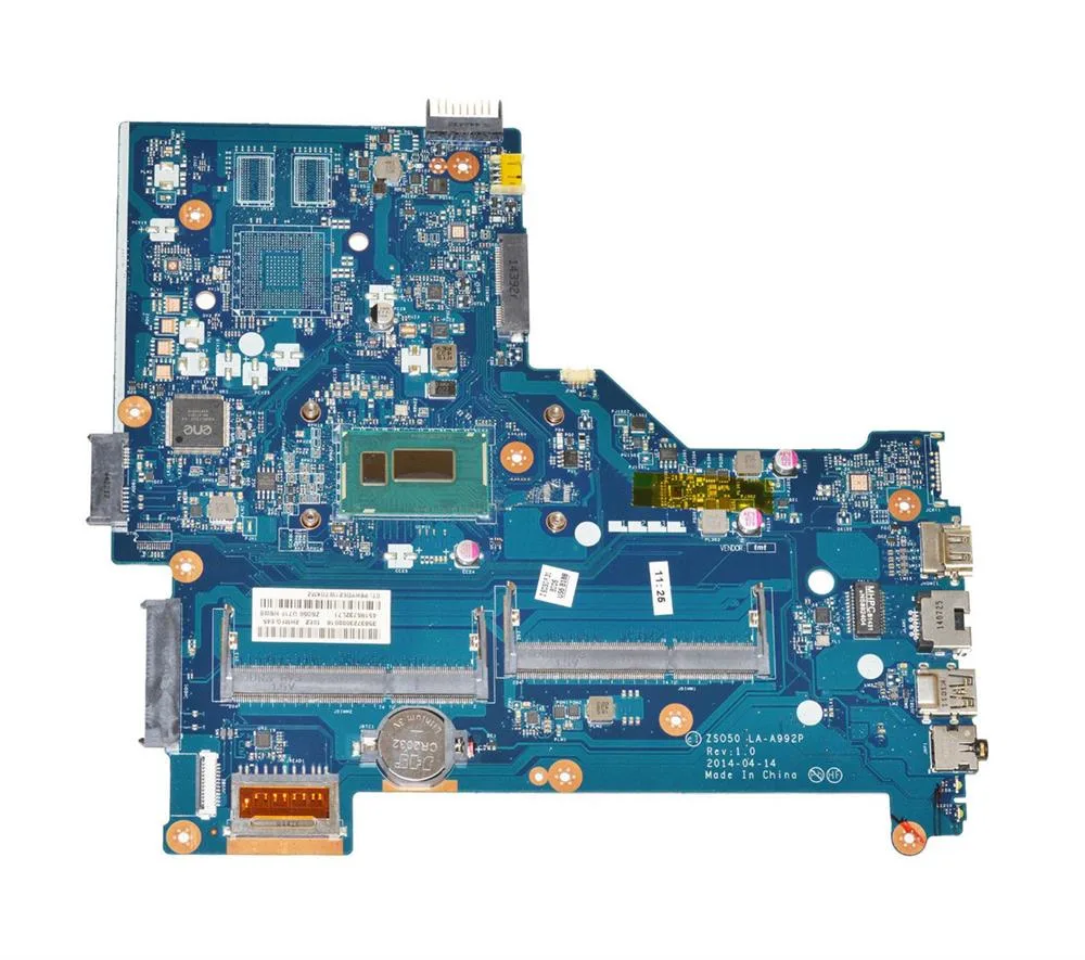 775395-501 - HP System Board for 15-R Laptop with Intel I3-4005u 1.7GHz Cpu