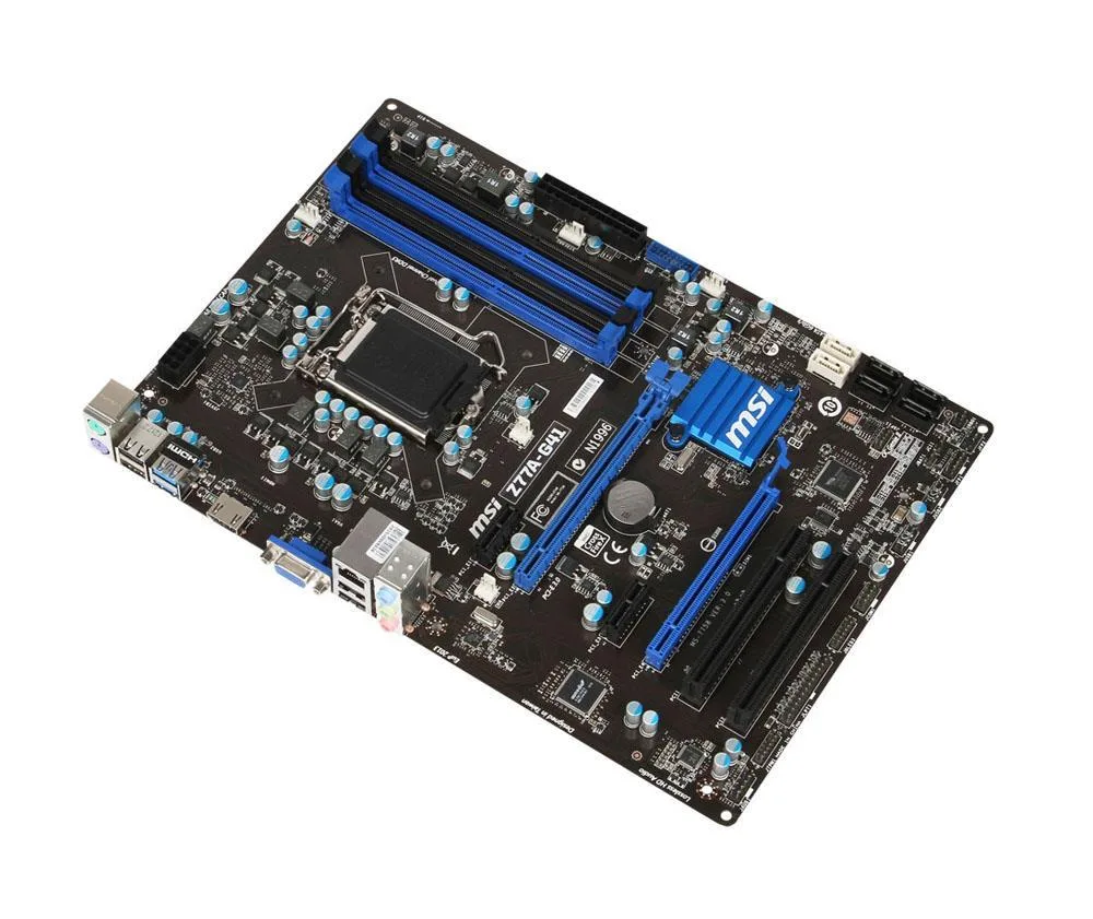 MSI 7758-040R/BU1 Socket LGA 1155 Intel Z77 Chipset DDR3 4x DIMM 4x SATA 3.0Gb/s ATX Motherboard