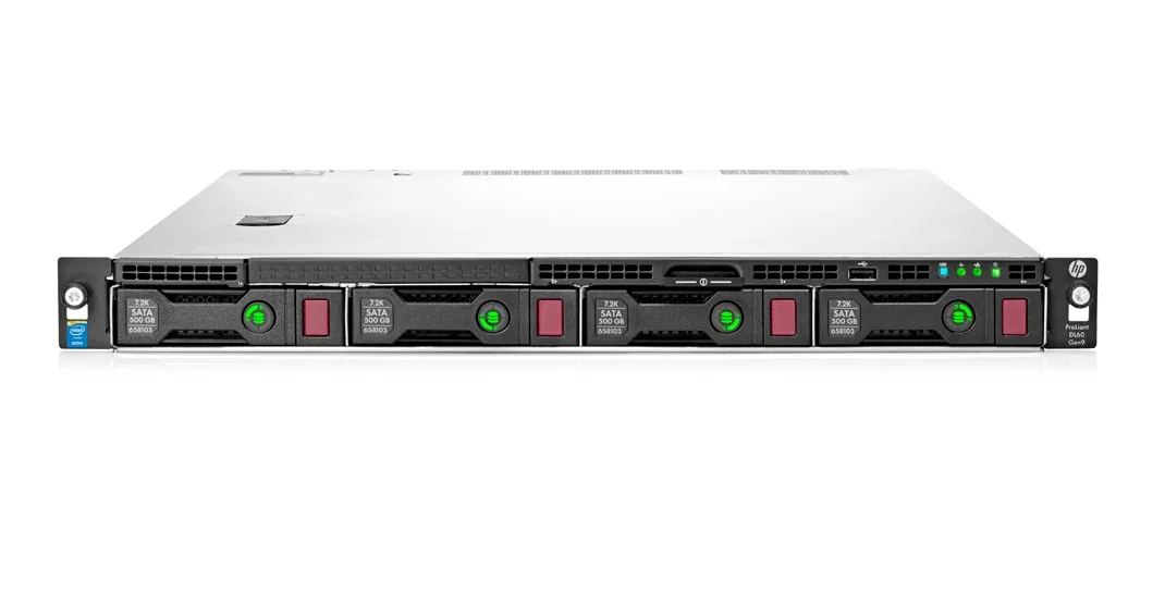 777394-B21 - HP ProLiant DL60 G9 1U Rack Server 1 x Intel Xeon E5-2603 v3 1.6GHz