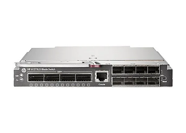 HPE 787635-B21 6127XLG 4-Ports 40GbE QSFP+ 8-Ports 10GbE SFP+ Layer3 Managed GbE Blade Network Switch