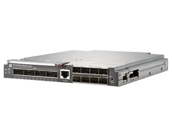 HPE 787635-B22 6127XLG 4-Ports 40GbE QSFP+ + 8-Ports 10GbE SFP+ Layer 3 Managed Gigabit Ethernet Blade Network Switch