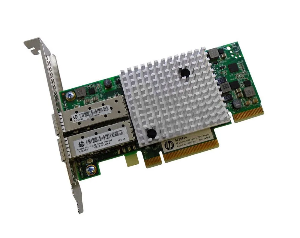HP 789001-001 2 x Ports 10Gb/s PCI-Express 3.0 X8 546SFP+ Network Adapter for ProLiant DL120 Gen9