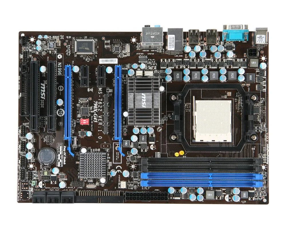 790X-G45 - MSI Desktop Board AMD 790X HyperTransport Technology AM3 2600MHz HT 8GB DDR3 SDRAM DDR3-1066/PC3-8500, DDR3-800/PC3-6400 CrossFireX ATX