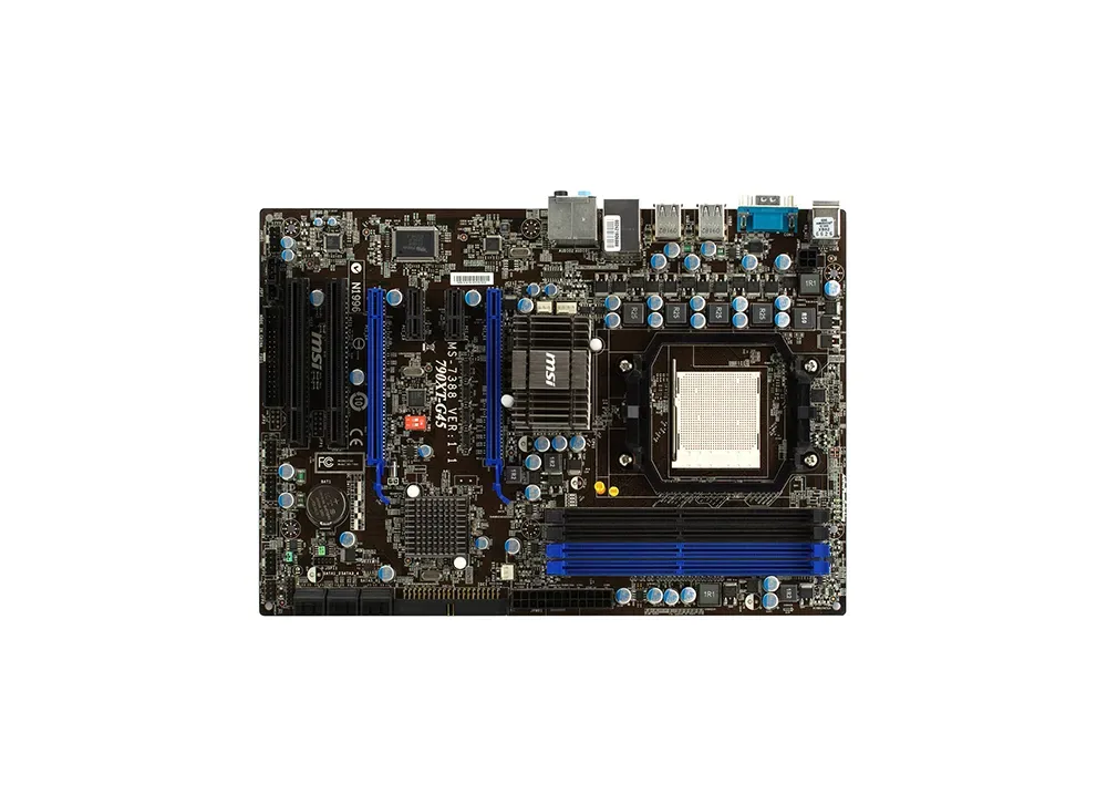 790XT-G45 - MSI Desktop Board AMD 790X HyperTransport Technology Socket AM2+ 2600MHz HT 16GB DDR2 SDRAM DDR2-1066/PC2-8500, DDR2-800/PC2-6400, DDR2-667/PC2-5300, DDR2-533/PC2-4200 CrossFire ATX