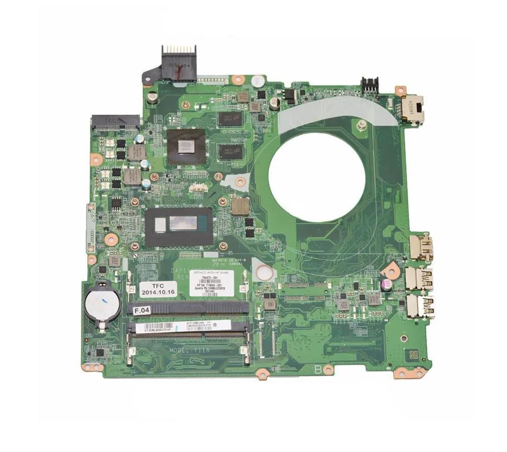 794691-501 - HP Pavilion 15-P Laptop Motherboard with Intel i7-4510u 2.0GHz CPU