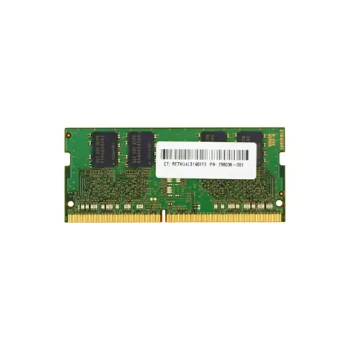 798036-001 - HP 4GB DDR4-2133MHz PC4-17000 non-ECC Unbuffered CL15 260-Pin SoDimm 1.2V Single Rank Memory Module