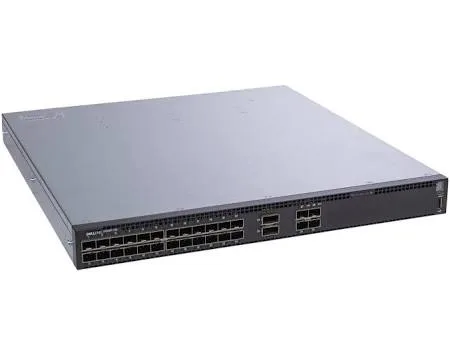 Dell 7YYW1 Dell 07YYW1 / 7YYW1 PowerSwitch S-Series 28x SFP+ Ports 10GBase-X 2x 100GbE QSFP28 Ports Layer 3 Manageable 1U Rack-mountable Gigabit Ethernet Network Switch