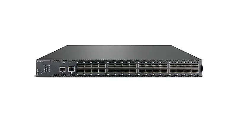 7Z210O11WW - Lenovo ThinkSystem NE10032O RackSwitch (Rear to Front) 32x QSFP/QSFP28 Manageable Switch