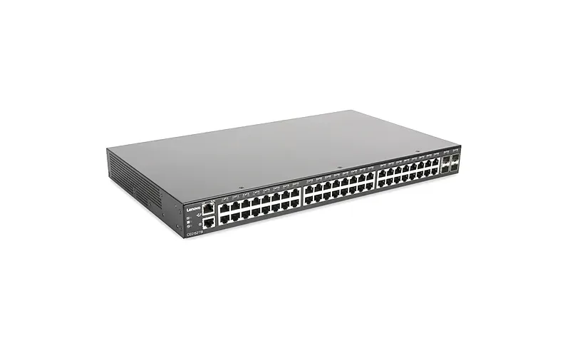 7Z370021WW - Lenovo CE0152TB 48 Ports 1000Base-T 4x SFP/SFP+ Manageable Layer 3 Supported Modular Switch