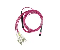 7Z57A03573 - Lenovo 1m G50/125├ªm Duplex MPO/UPC-4x LC OM4 Multi-mode Fiber Optic Patch Cable