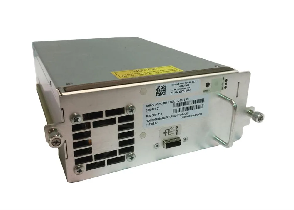 8-00492-01 - Dell 800/1600GB Ultrium LTO-4 SAS Loader Module ML6000 Tape Drive