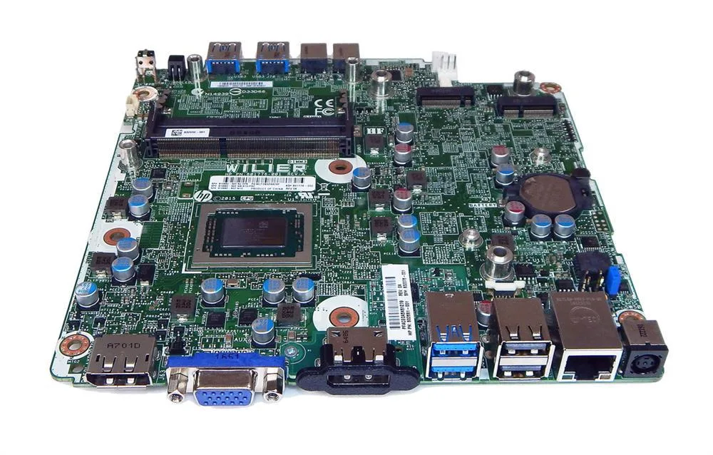810662-604 - HP System Board (Motherboard) for EliteDesk 705 G2 Mini Desktop
