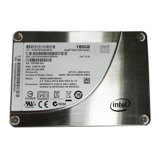 811511-001 - HP 180GB SATA 12Gb/s 2.5-inch Solid State Drive