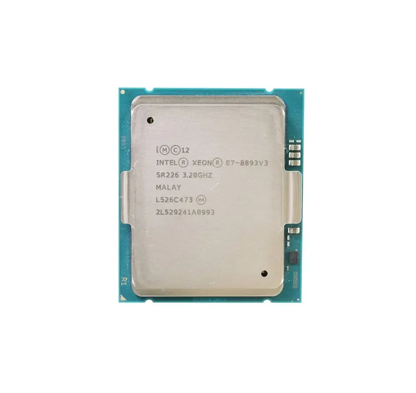 831504-001 - HP 3.20GHz 9.6GT/s QPI 45MB L3 Cache Socket FCLGA2011 Intel Xeon E7-8893 v3 Quad-Core Processor for Integrity MC990x Server