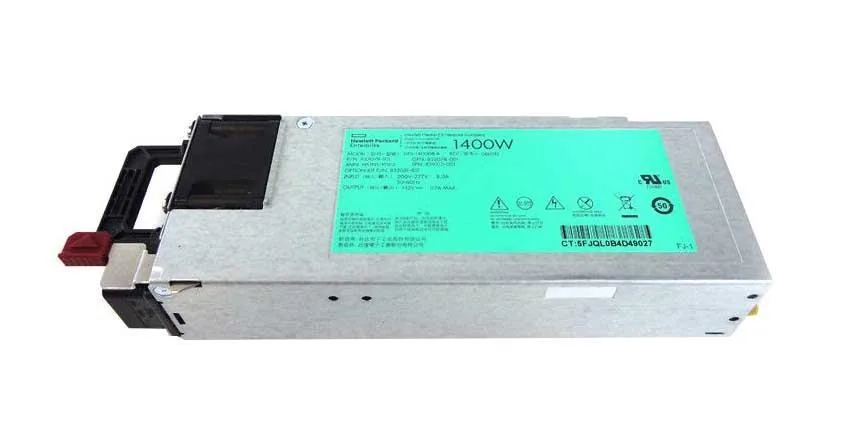 832081-B21 - HP 1400-Watts Power Supply for ProLiant G9