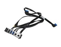 839027-001 - HP Front I/O Assembly with Two USB 3.0 Ports / Two USB 2.0 Ports / Headphone for EliteDesk 800 G2