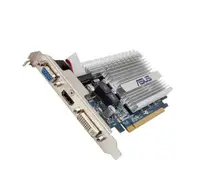 8400GS-1GD3-SL - ASUS GeForce 8400GS 1GB DDR3 64-Bit PCI Express 2.0 x16 HDMI/ D-Sub/ DVI/ VGA Video Graphics Card
