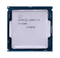 842931-001 - HP 3.70GHz 8.0GT/s QPI 3MB L3 Cache Socket FCLGA1151 Intel Core i3-6100 Dual Core Processor