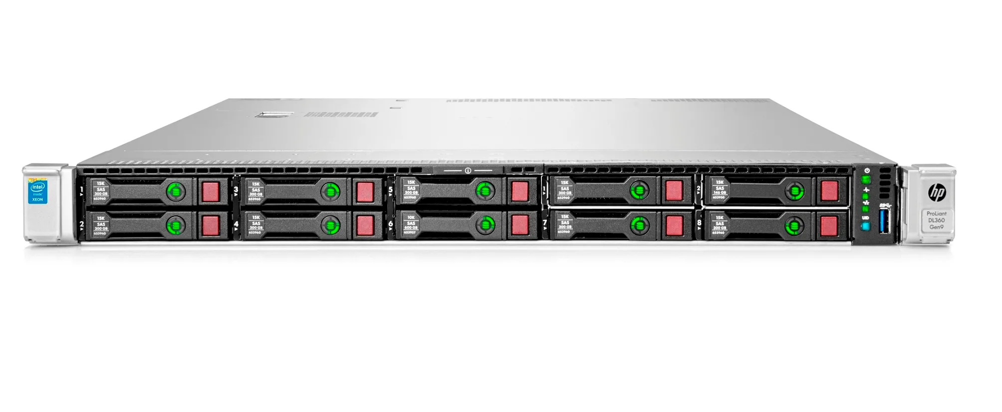 850365-S01 - HP ProLiant DL360 Gen9 Smart Buy Base Server Intel Xeon E5-2643 V4 6-core 3.40GHz 32GB RAM