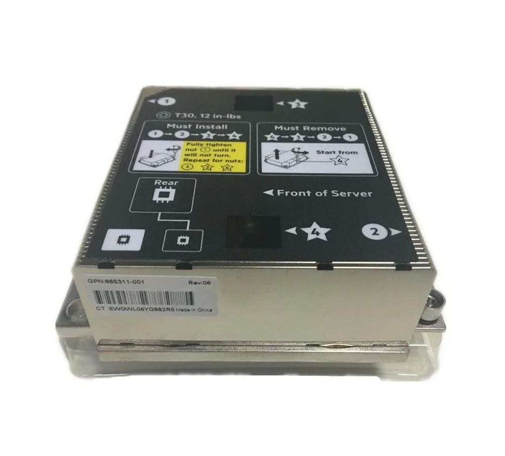 865311-001 - HP CPU-2 Sps-Heatsink for ProLiant BL460 Gen10 Server