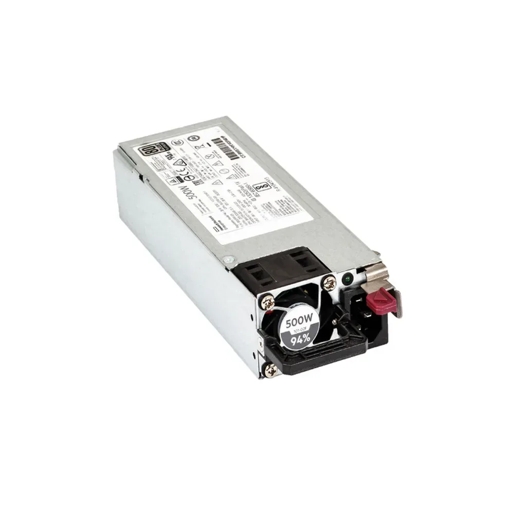 865399-201 - HP 500-Watts 200-277V 80 Plus Platinum Power Supply for ProLiant DL380 Gen10