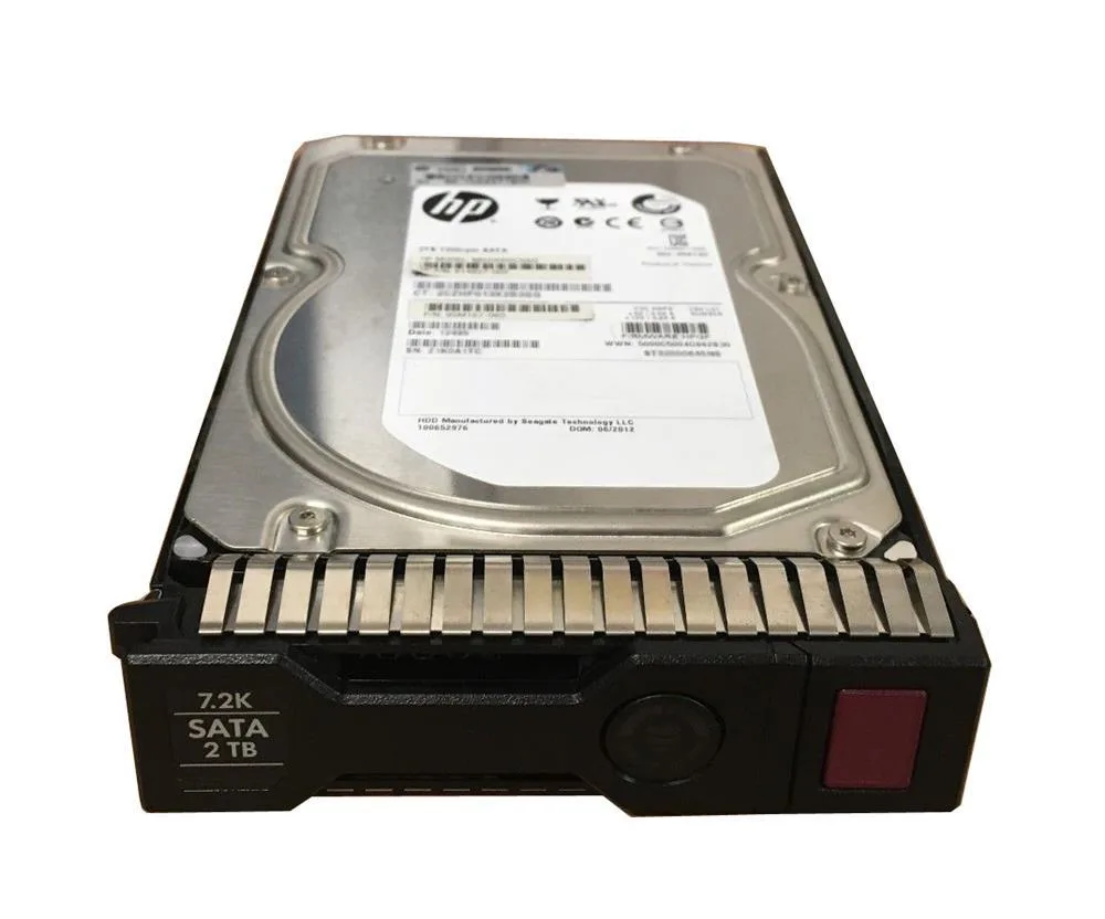 866122-002 - HP 2TB SATA 6Gb/s 7200RPM 3.5-inch Midline Hard Drive