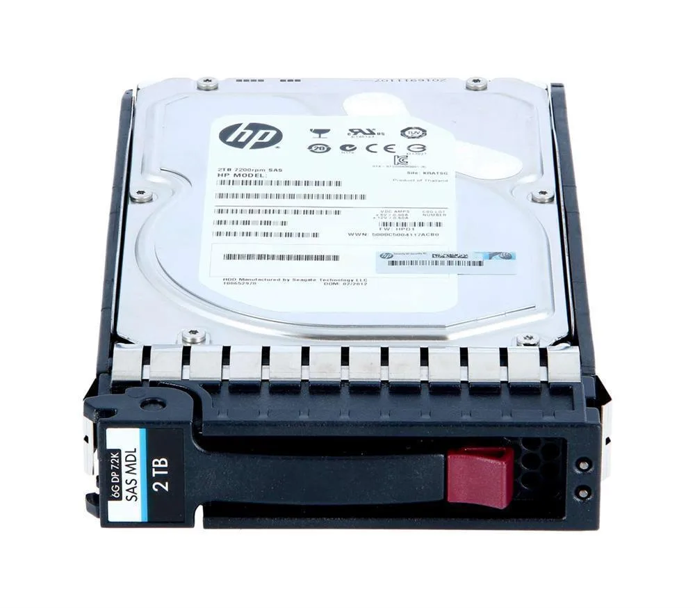 867191-B21 HP 2TB 7200RPM SAS 12Gb/s 2.5-inch Hard Drive