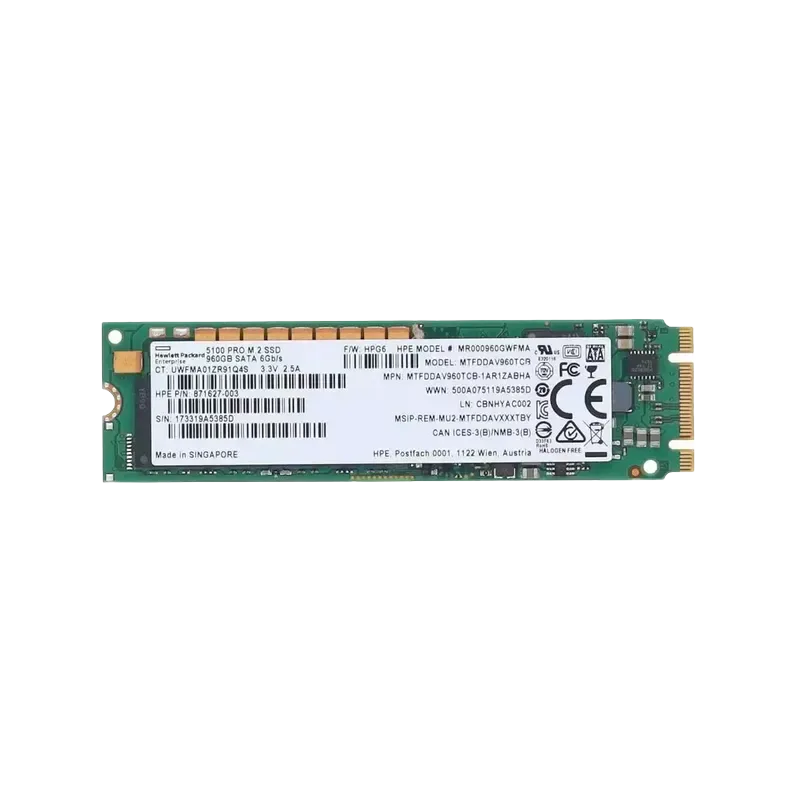 871627-003 - HP 960GB MU SATA 6Gb/s M.2 Solid State Drive