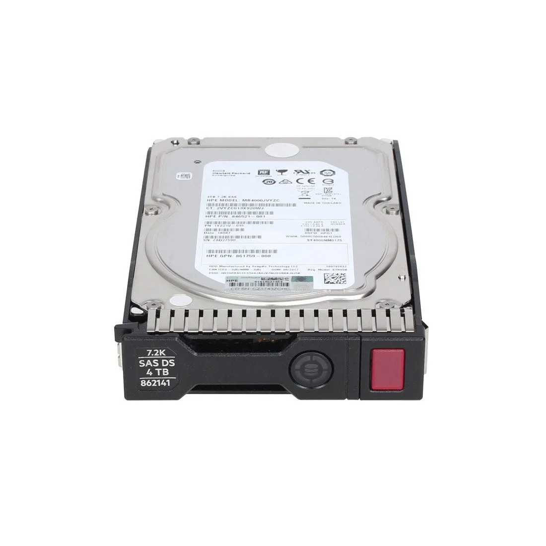 872290-001 - HP 4TB SAS 12Gb/s 7200RPM Hot-Swappable 3.5-inch Hard Drive
