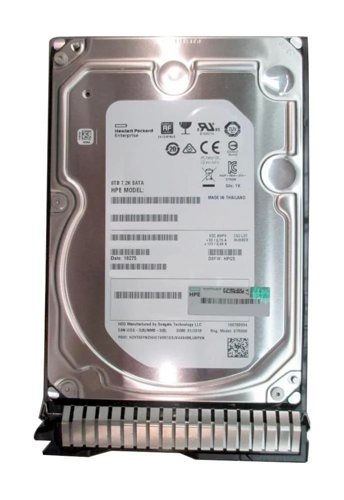 877521-B21 - HP 8TB SAS 12Gb/s Hard Drive