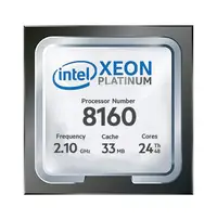 878086-001 - HP 2.10GHz 33MB L3 Cache Socket FCLGA3647 Intel Xeon Platinum 8160M 24 Core Processor