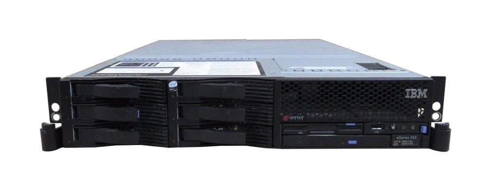 884001U - IBM xSeries 346 Intel Xeon 2.80GHz CPU 1GB RAM Rack Server System