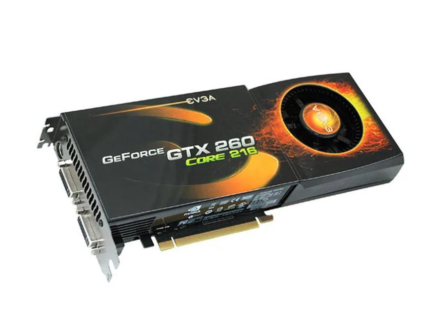 896-P3-1250-K1 - EVGA GeForce GTX 260 Core 216 896MB 448-Bit DDR3 PCI Express 2.0 x16 Dual DVI/ HDMI/ HDTV-out Video Graphics Card
