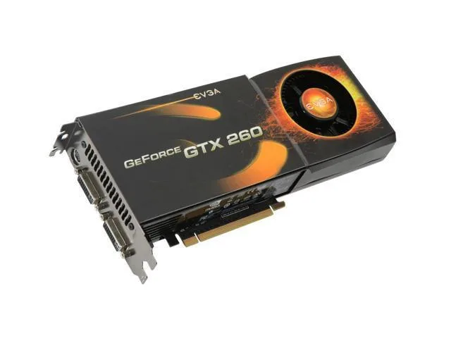 896-P3-1262 - EVGA GeForce GTX 260 SuperClocked 896MB 448-Bit GDDR3 PCI Express 2.0 x16 HDCP Ready/ SLI Supported Video Graphics Card