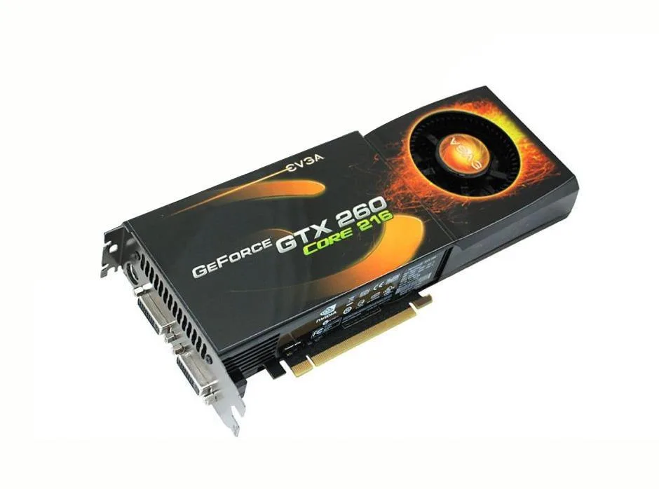 896-P3-1265-AR - EVGA GeForce GTX 260 Core 216 896MB GDDR3 448-Bit PCI Express 2.0 x16 HDCP Ready/ SLI Supported Video Graphics Card